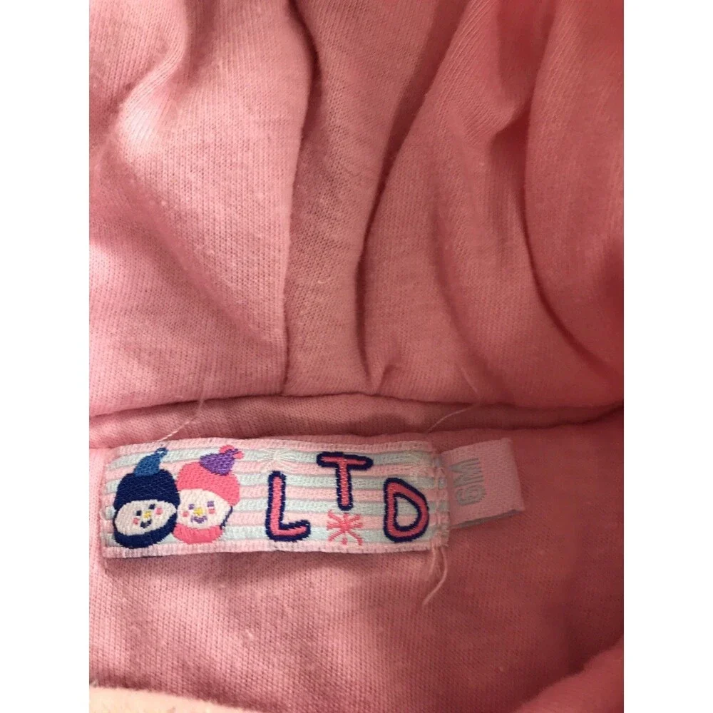 Baby Mack LTD 6 Months Unisex Snowsuit Pink 2 Peice